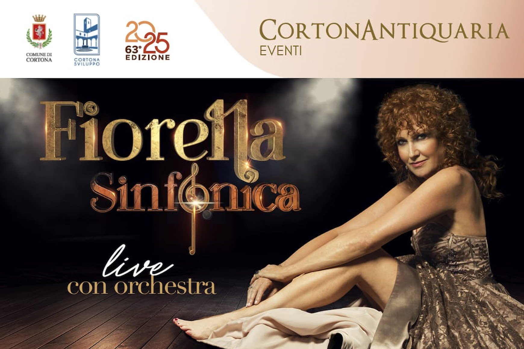 Fiorella Sinfonica, il tour della Mannoia a Cortonantiquaria