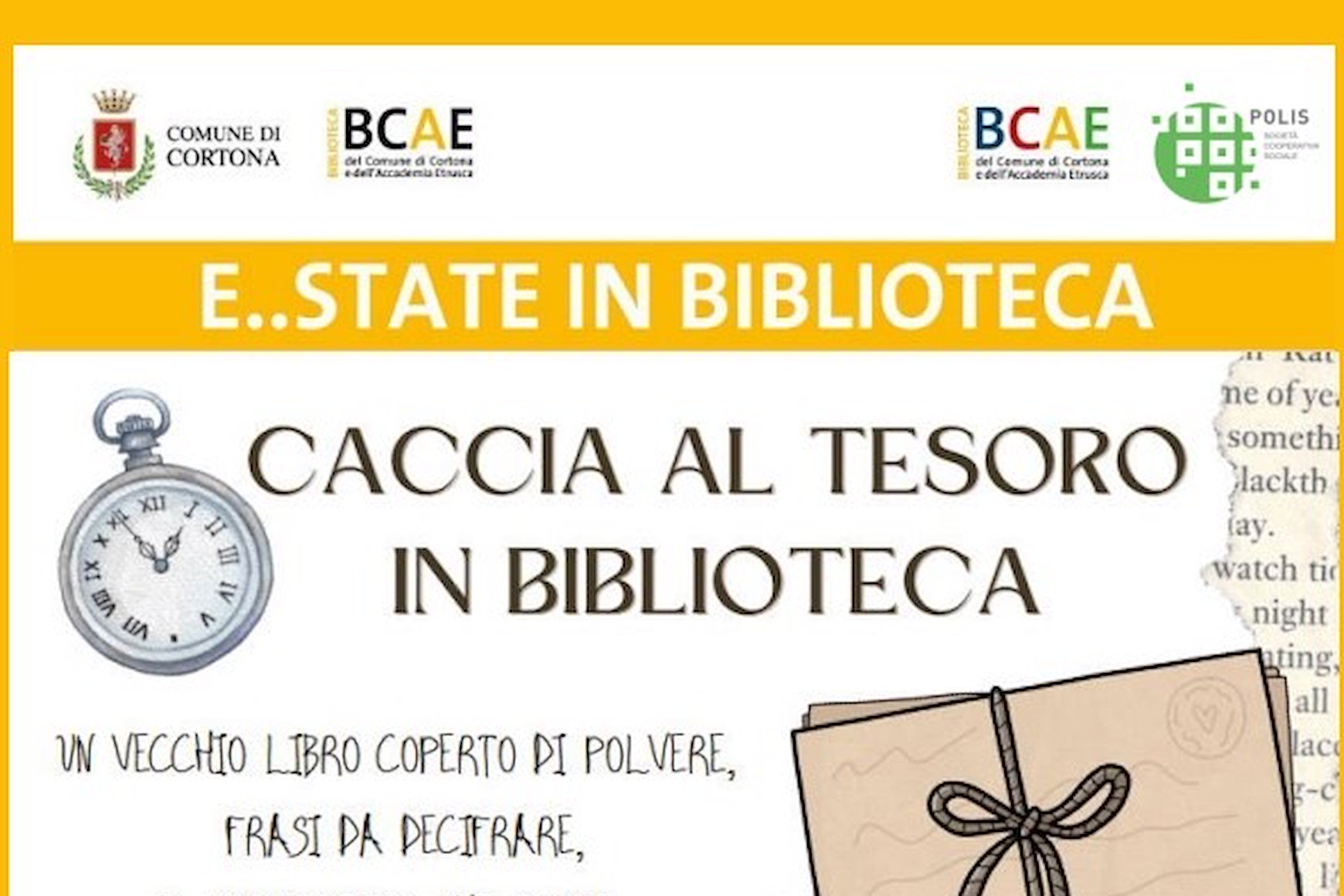 Caccia al tesoro in biblioteca