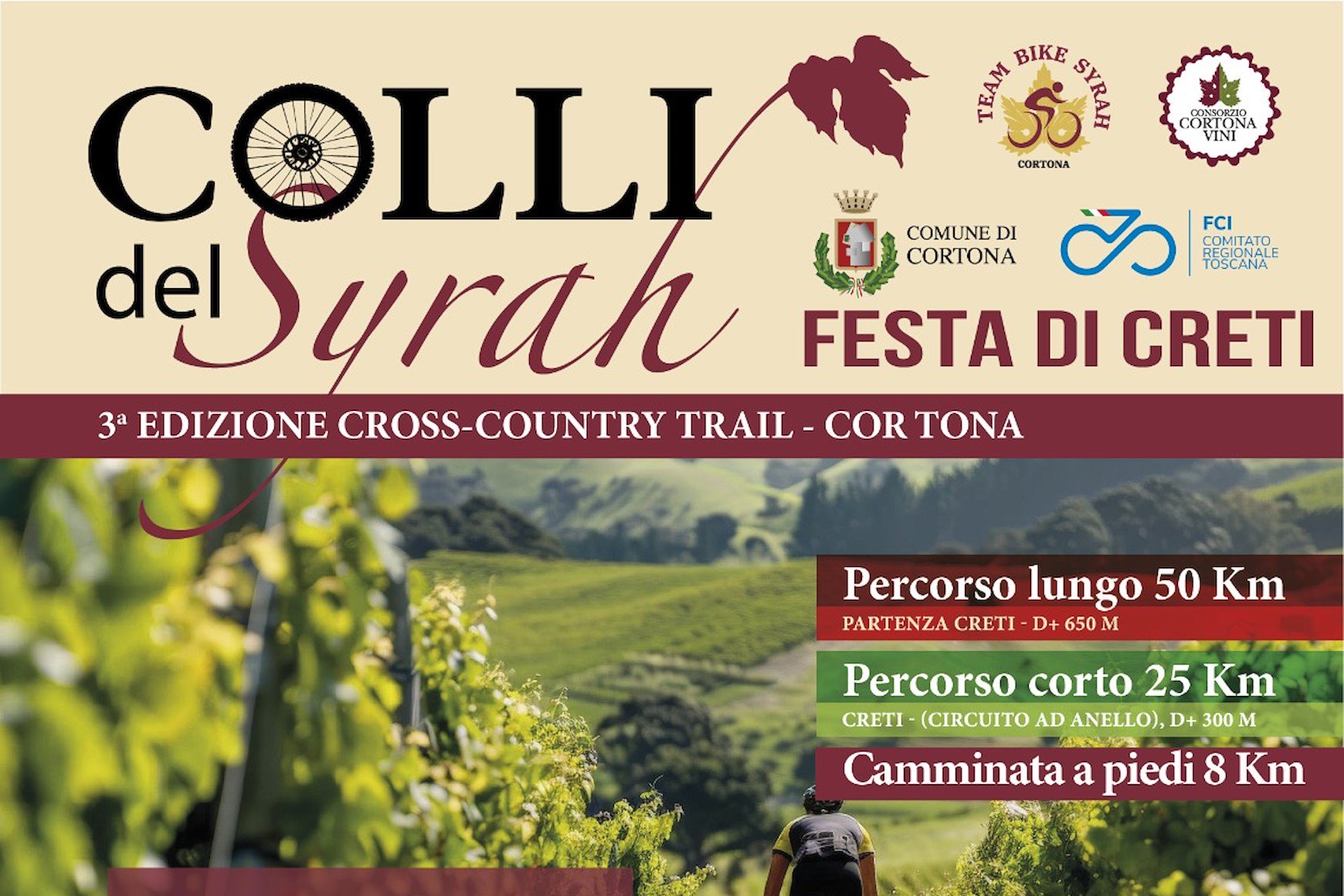 Ciclo turistica &laquo;Colli del Syrah&raquo;
