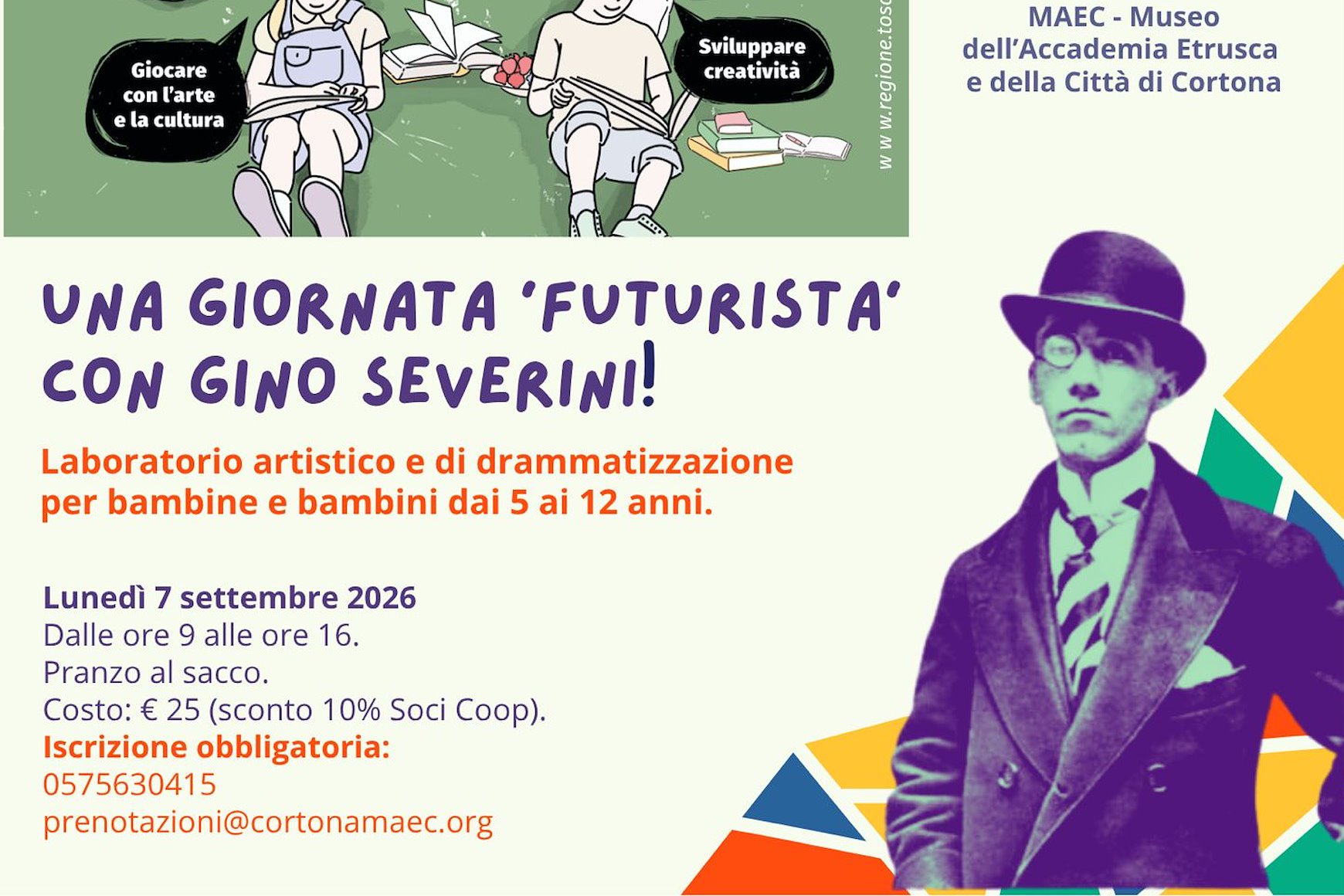 Giornata futurista con Gino Severini