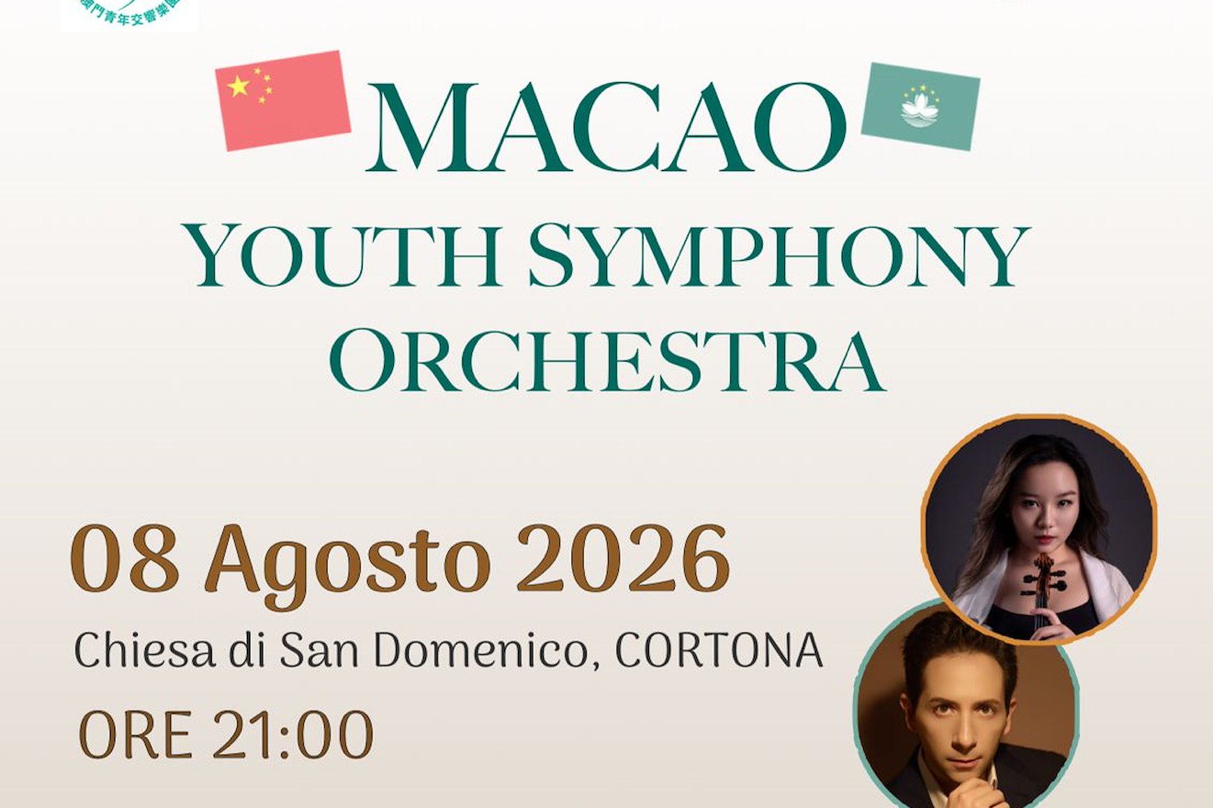 Concerto dell&rsquo;Orchestra sinfonica giovanile di Macao