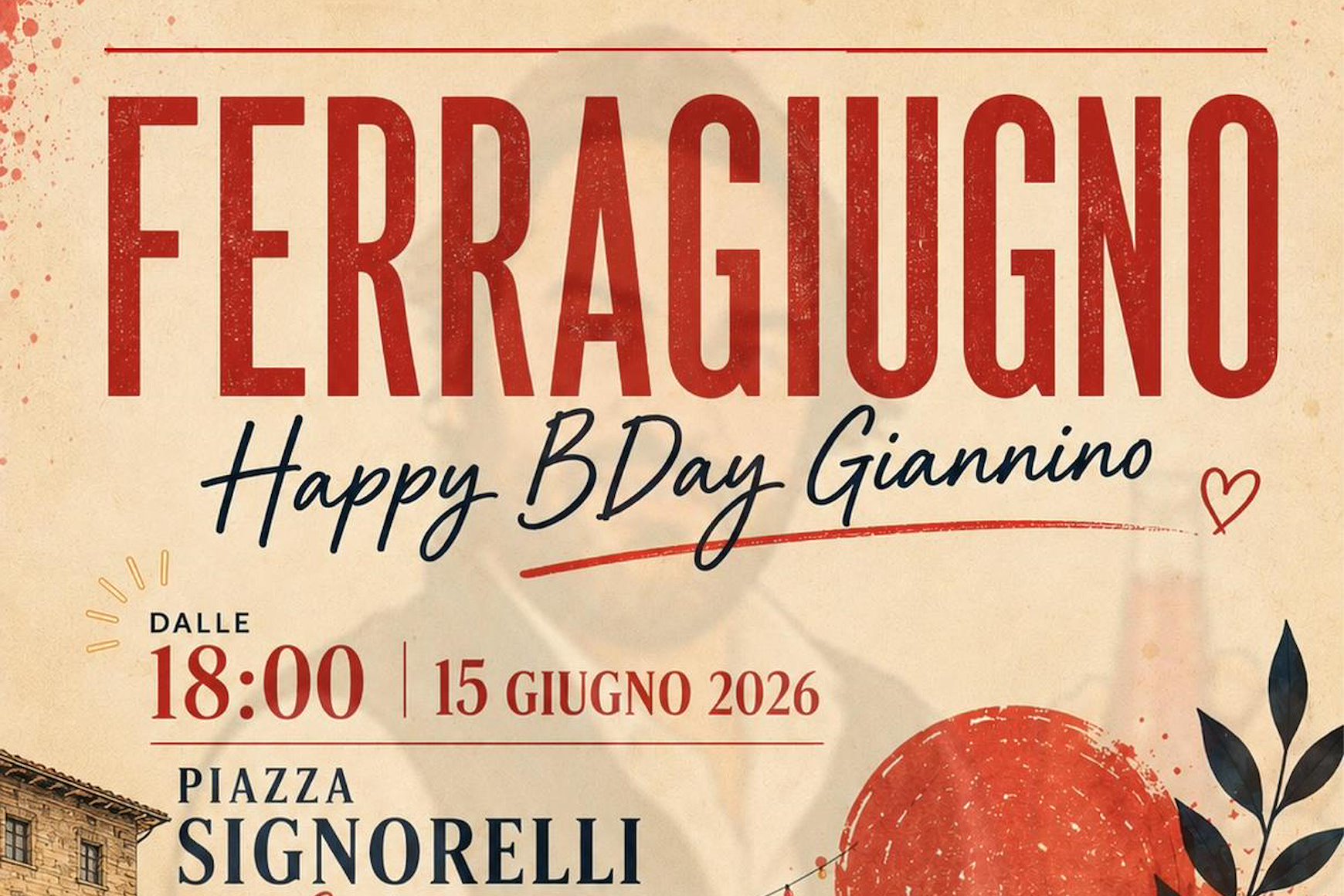 Ferragiugno, serata di beneficenza