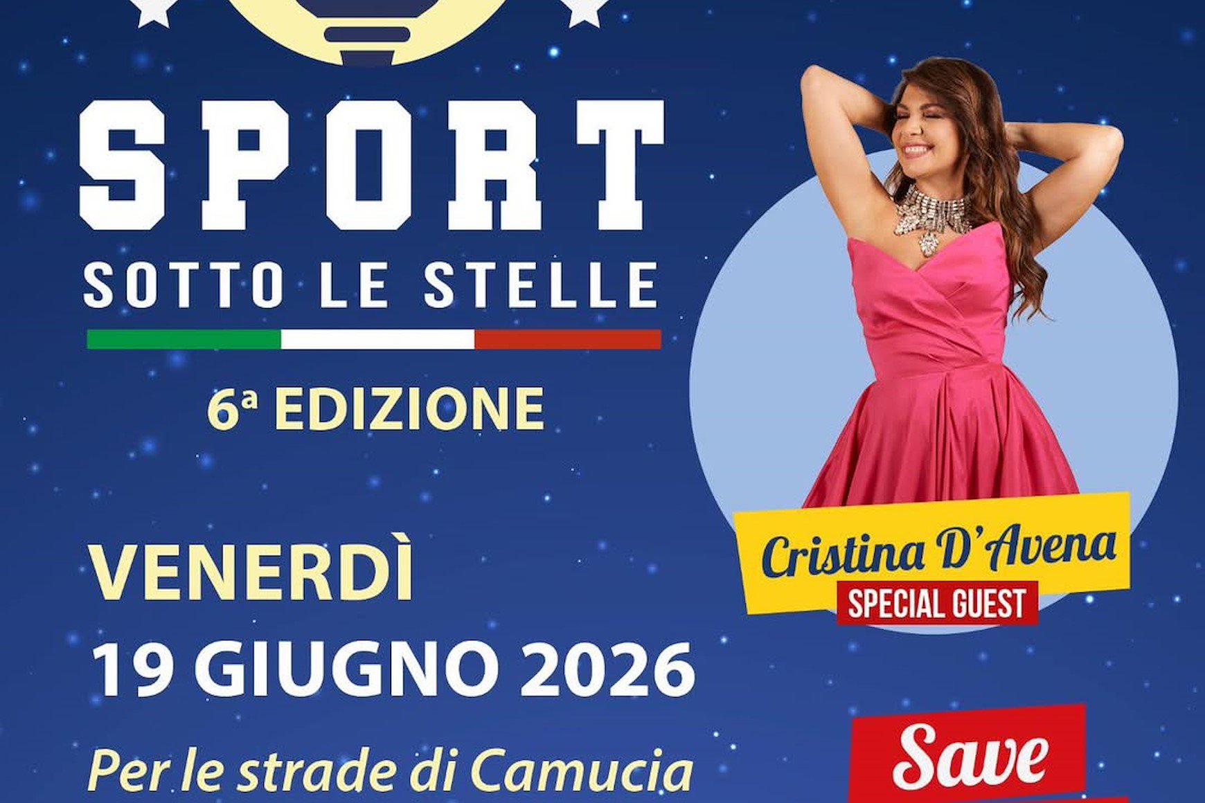 Sport sotto le stelle 2026