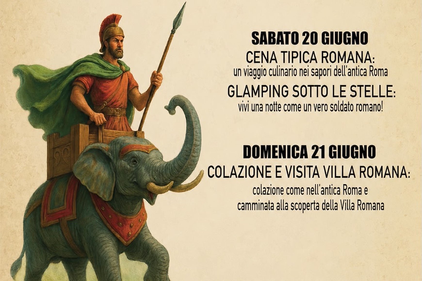 La vigilia della Battaglia di Annibale al Trasimeno